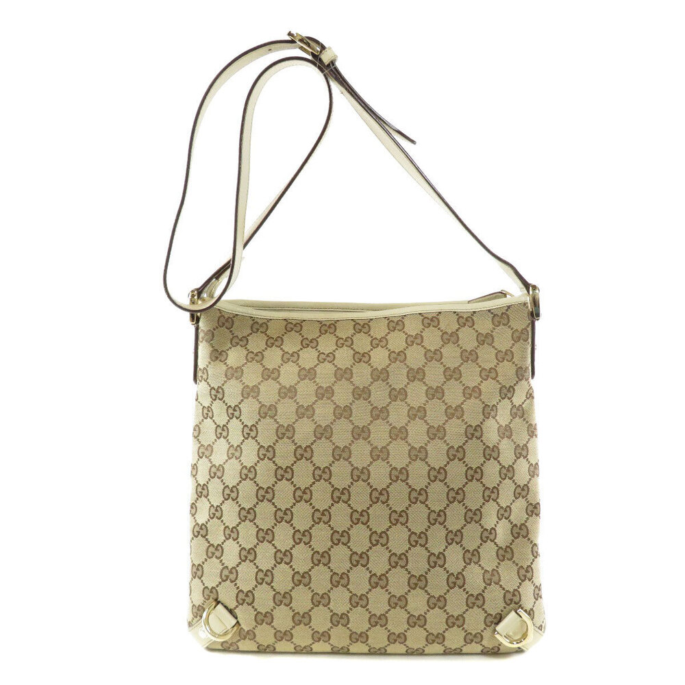 Gucci GG Abbey canvas Crossbody White messenger Beige bag